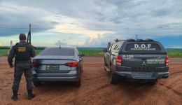 Mulher é presa com carro adulterado em Ponta Porã