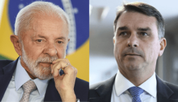 Flávio tem 48% contra 45% de Lula no 2º turno, diz pesquisa